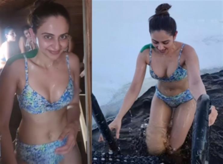 Rakul Preet Singh Raises Mercury in Hot Bikini as She Takes a Dip in  Freezing Weather Amid Snowfall Watch